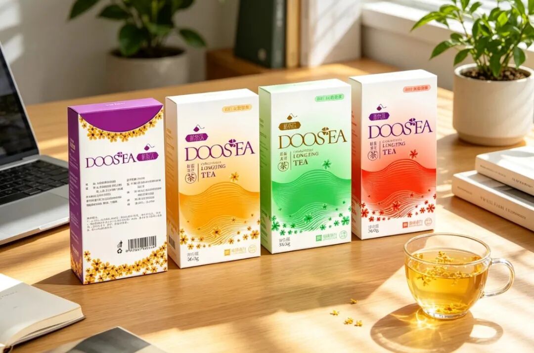 三妖设计案例 · DOOSEA花茶系列包装
